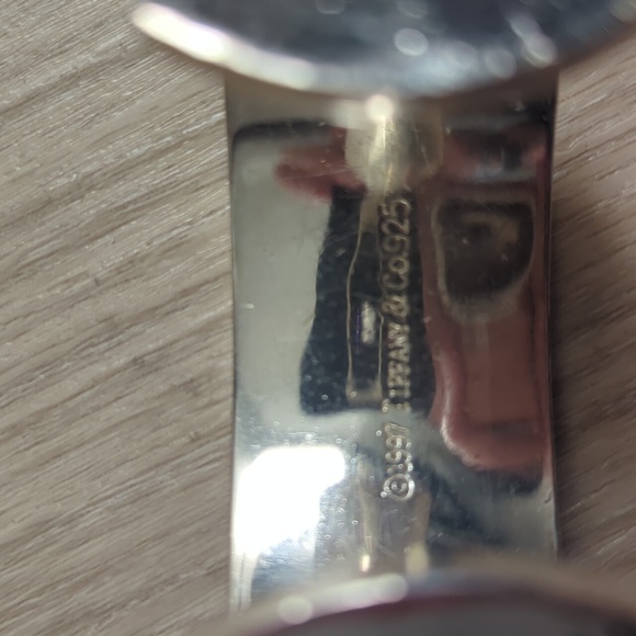 Sterling silver cuff bracelet - Picture 2 of 7